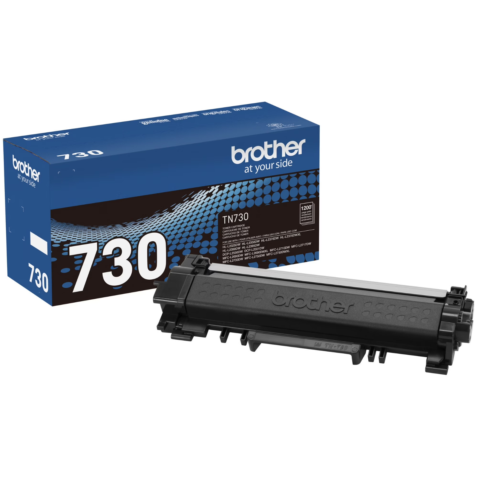 NEW Brother Genuine Standard-yield Printer Toner Cartridge, TN730