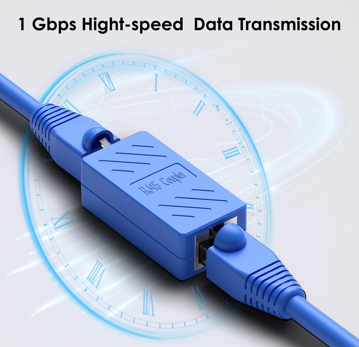 RJ45 Coupler in Line Coupler for Cat8/Cat7/Cat6/Cat6a/Cat5e/Cat5 Ethernet Cab…