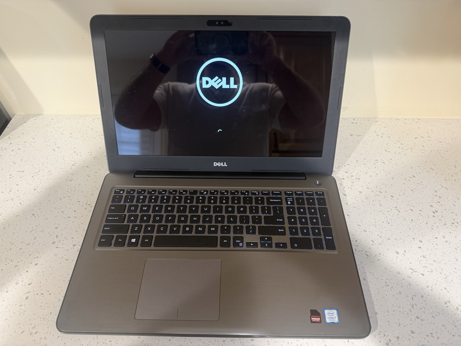 Dell Inspiron P66F 15.6” Laptop i7-7500U 16GB 1TB HDD Windows 11 Laptop Radeon