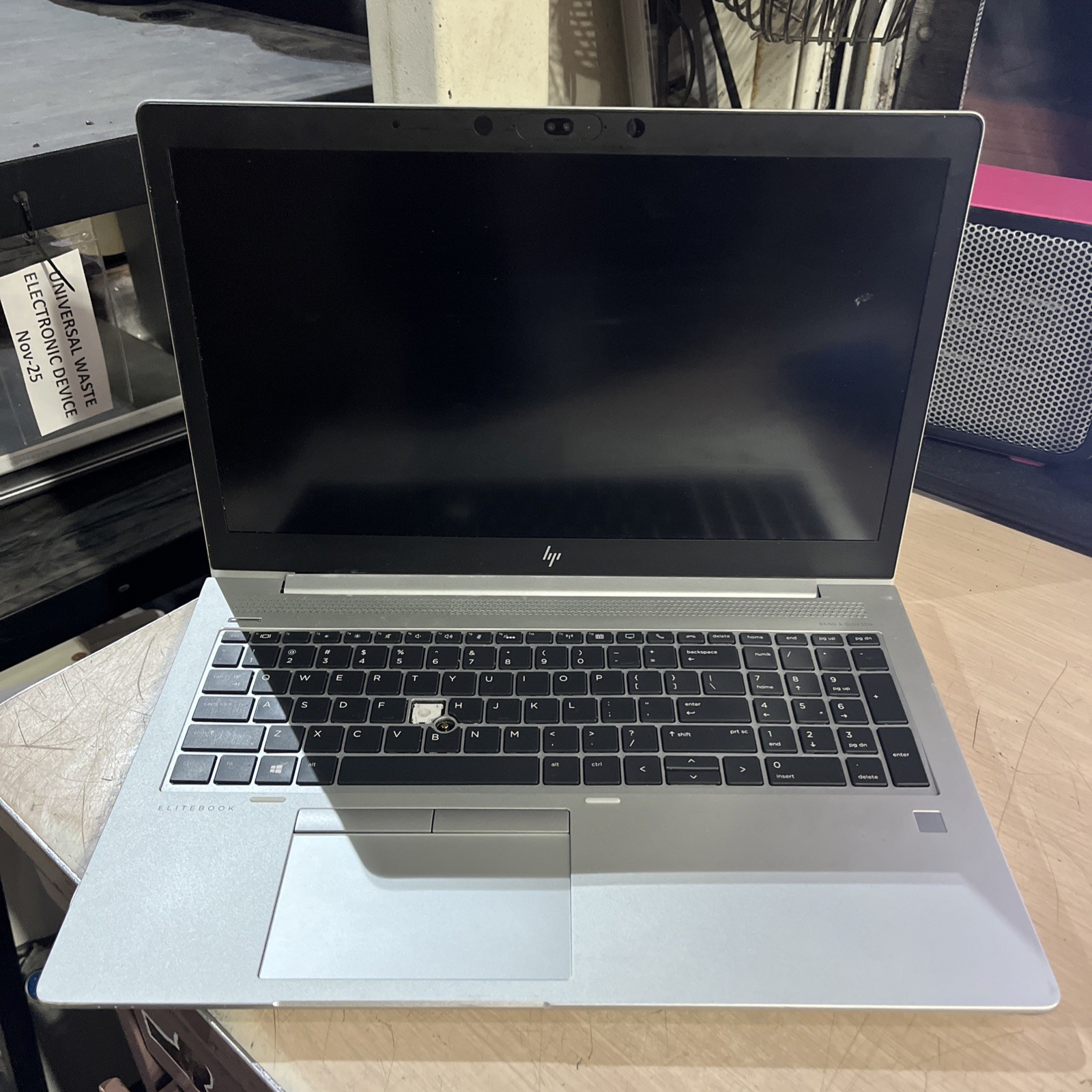 HP ELITEBOOK 850 G5 INTEL CORE I7-8550U 1.80GHZ 4GB RAM NO HD
