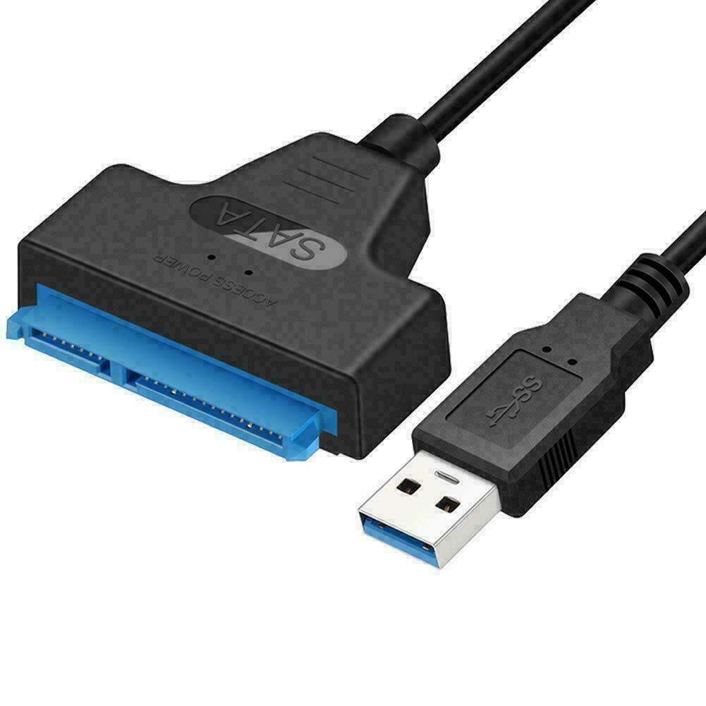 USB 3.0 to SATA III Hard Drive Adapter for 2.5 “3.5” HDD/SSD with 12V/2A Power