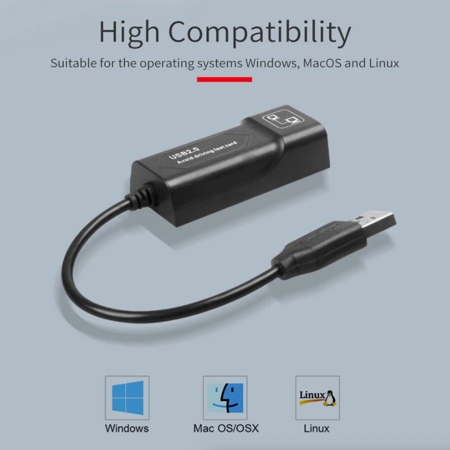 USB 3.0 Gigabit Ethernet LAN RJ45 1000Mbps Network Adapter For Windows PC Mac