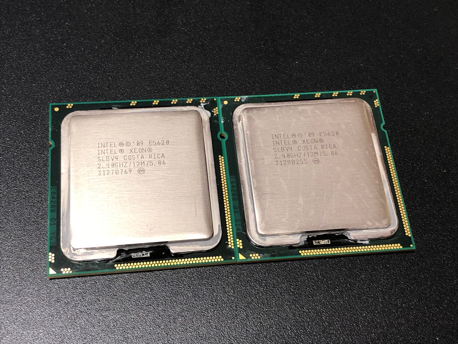 LOT OF 2 | Intel Xeon Processor E562012M Cache, 2.40 GHz, 5.86 GT/s