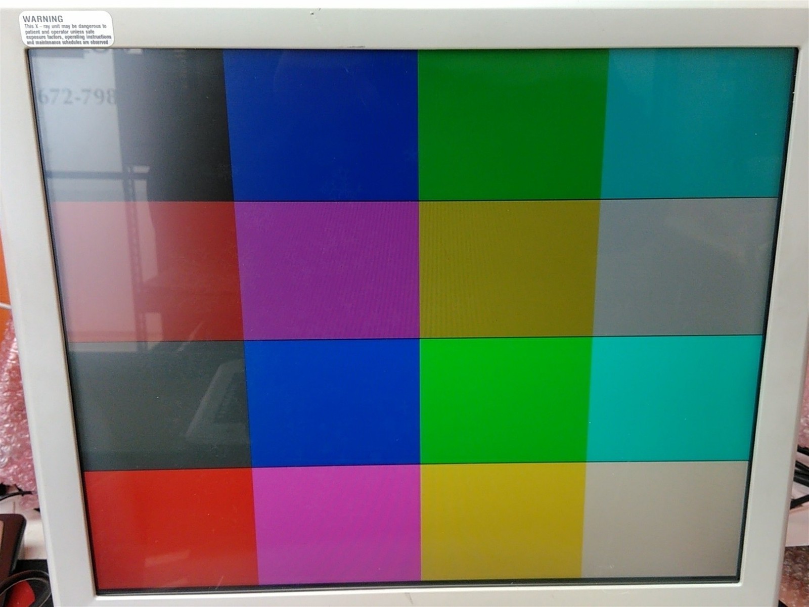 Philips Medical Systems 9896-700-00021 19″ Touchscreen LCD Monitor No PSU