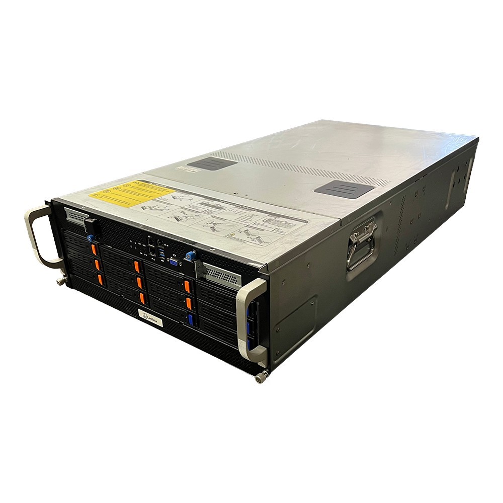 Gigabyte G492-Z51 4U 12-Bay DDR4 AMD SP3 GPU Server 2×7352 48-Core CTO
