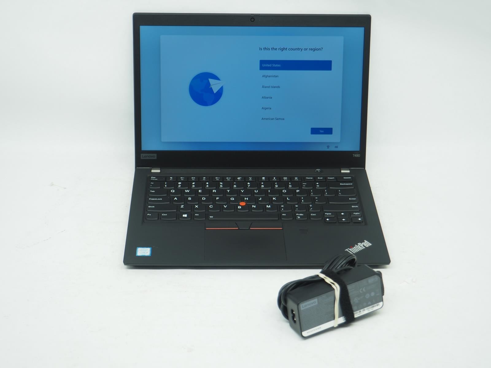 LENOVO THINKPAD T490 Intel Core i5-8265u 1.60GHz 8GB RAM 256GB NVMe Grade B