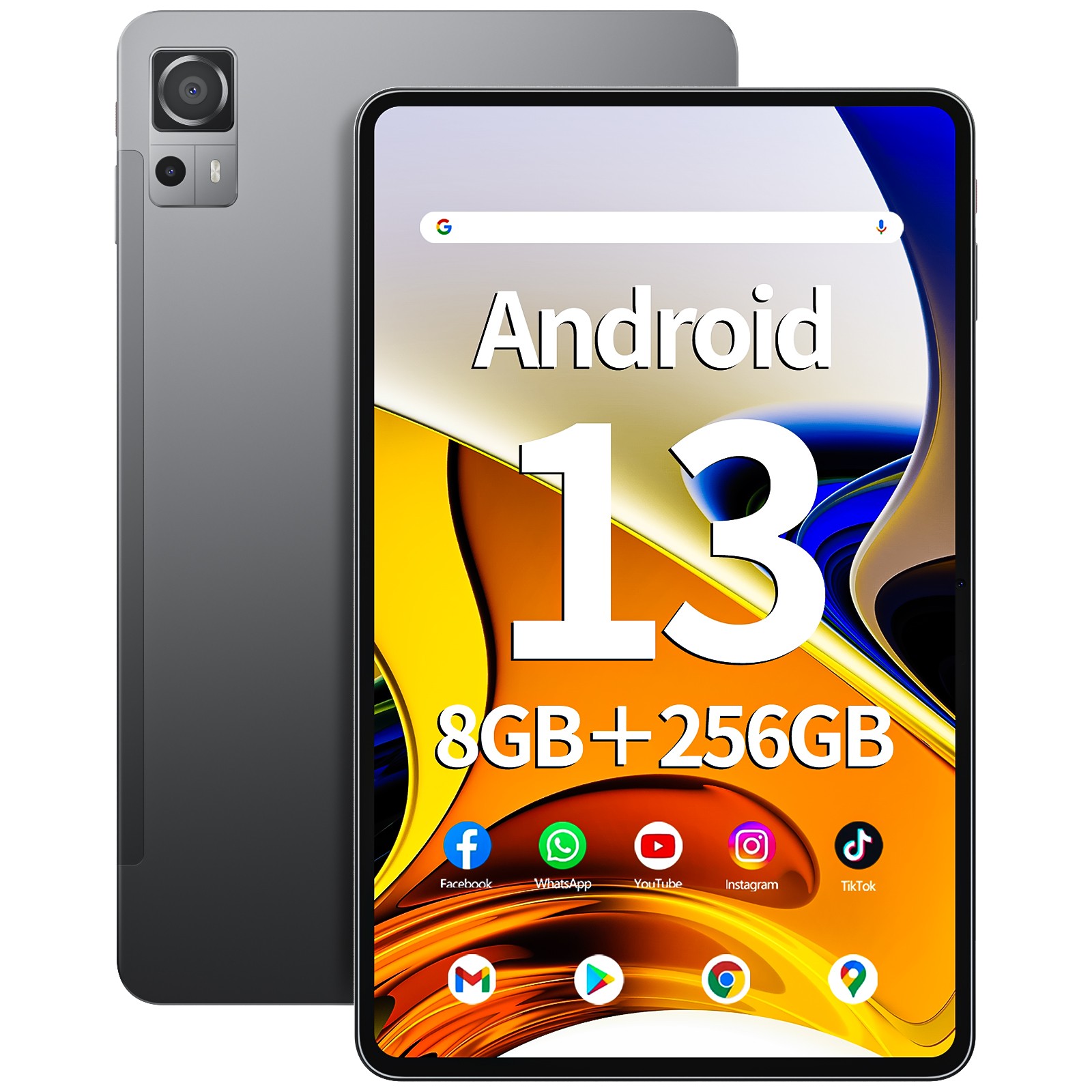 SGIN 11.97″ HD Tablet Pad Android 13 256GB Octa-Core Netflix Dual Camera WiFi5