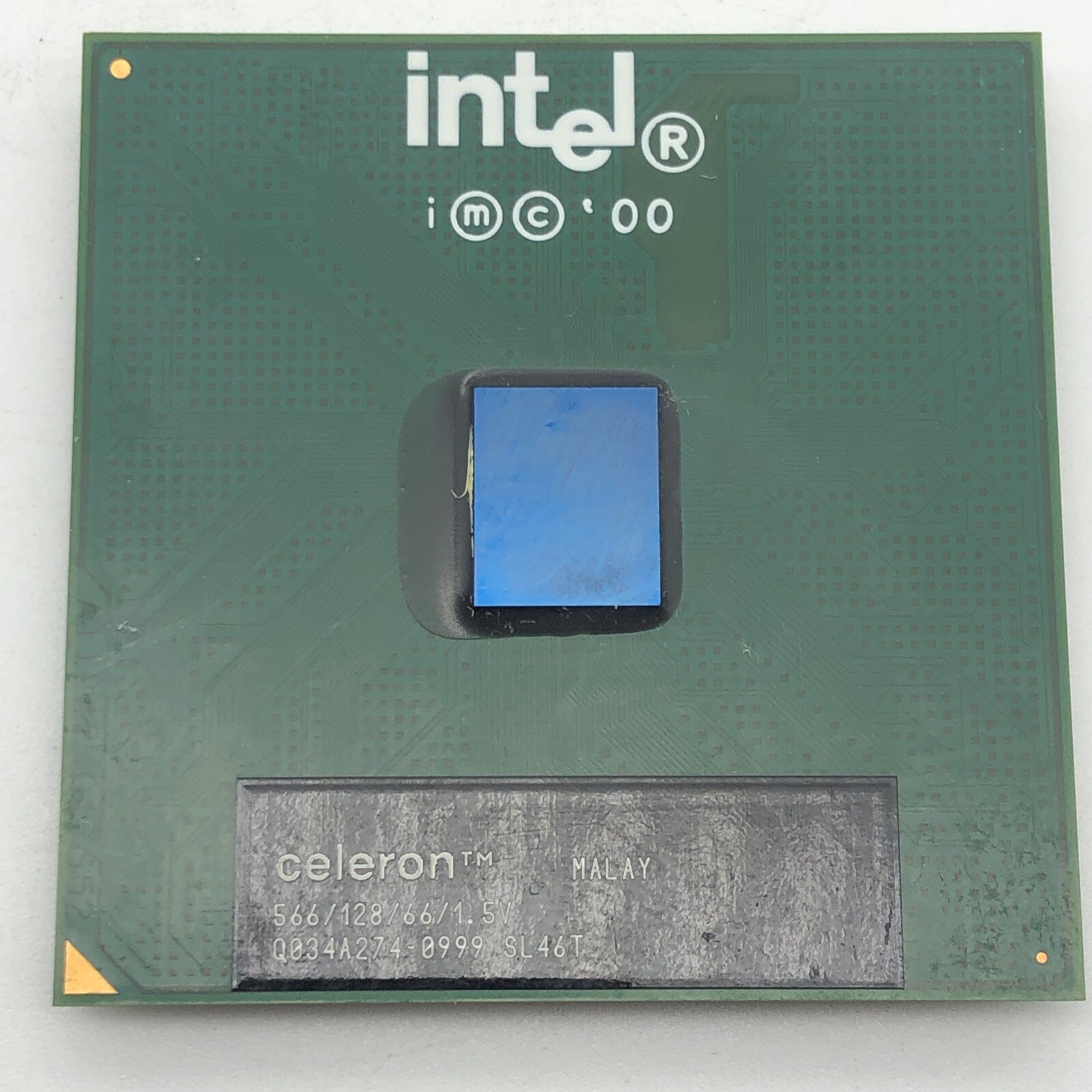 Intel Celeron CPU SL46T 566mhz 128KB 66mhz FSB Socket 370 RB80526RX533 Processor
