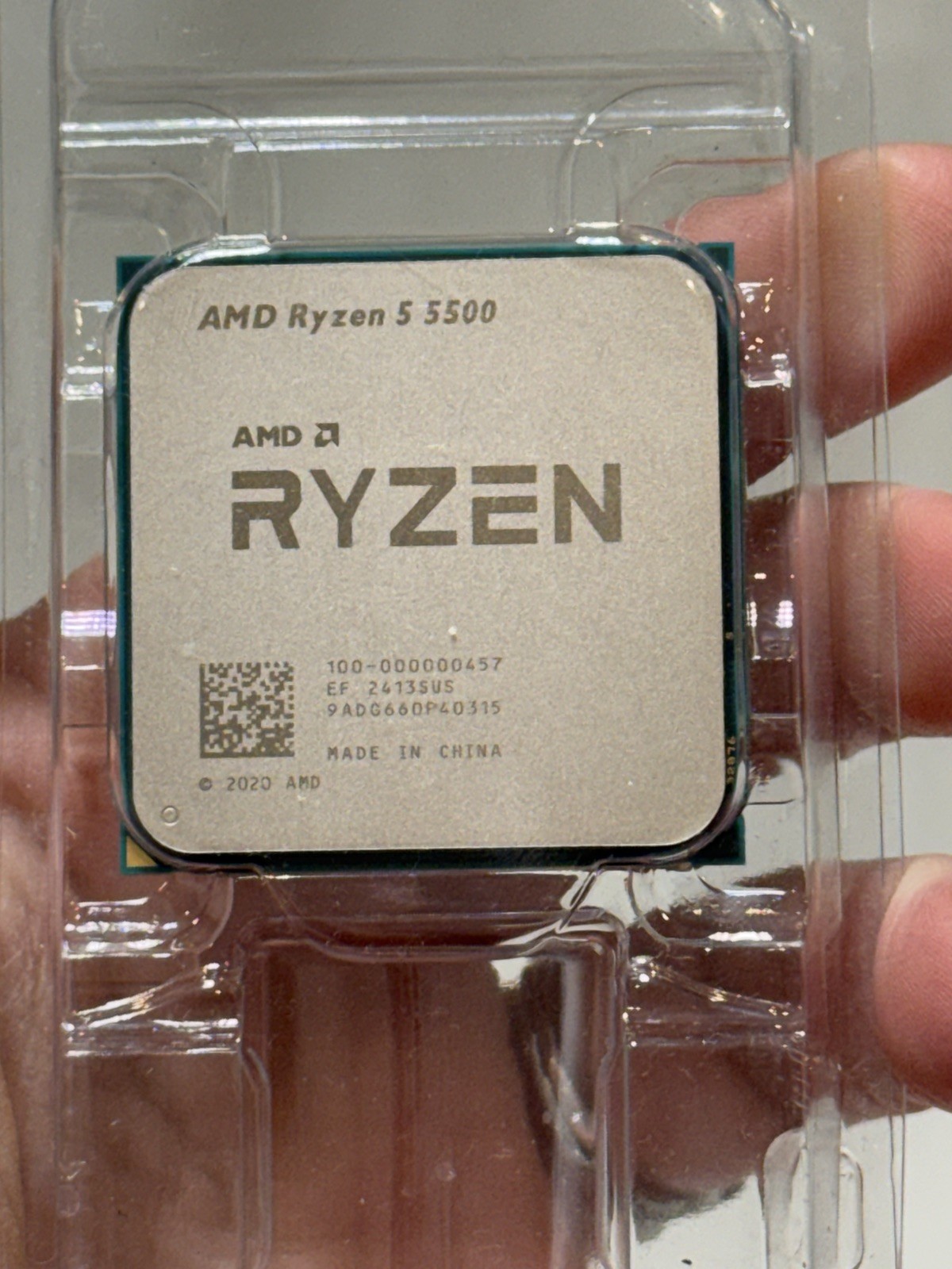 AMD Ryzen 5 5500 6-Core 3.6GHz Socket AM4 65W CPU Desktop Processor