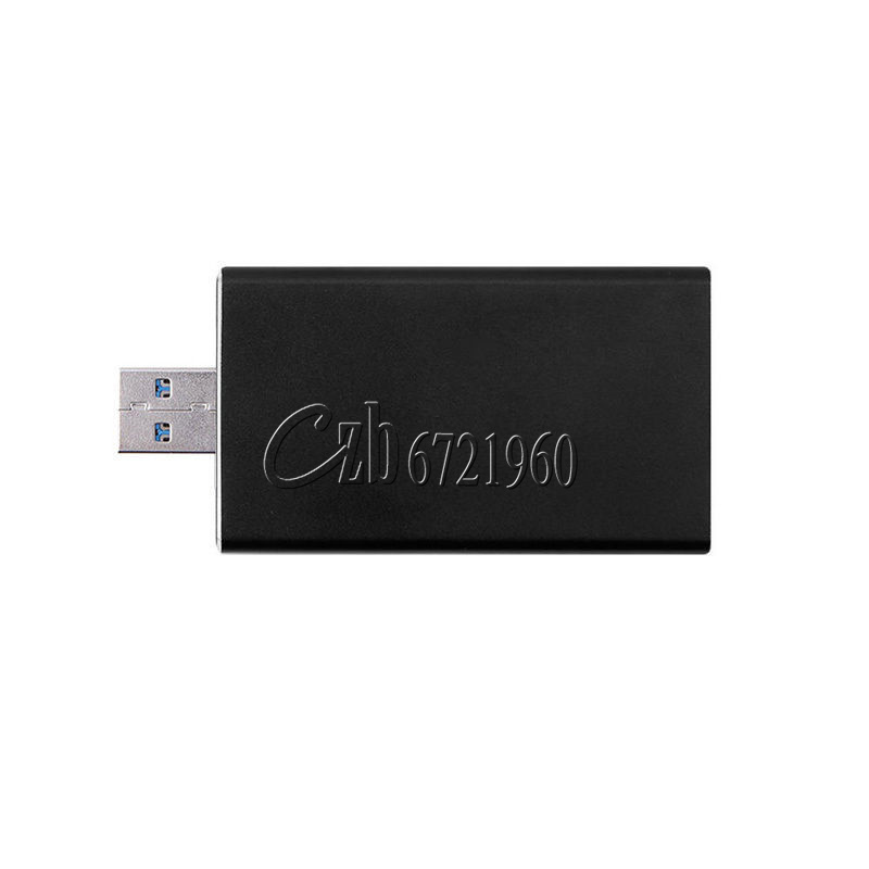 New USB 3.0 to mSATA SSD Hard Disk Box Converter Adapter Enclosure External Case