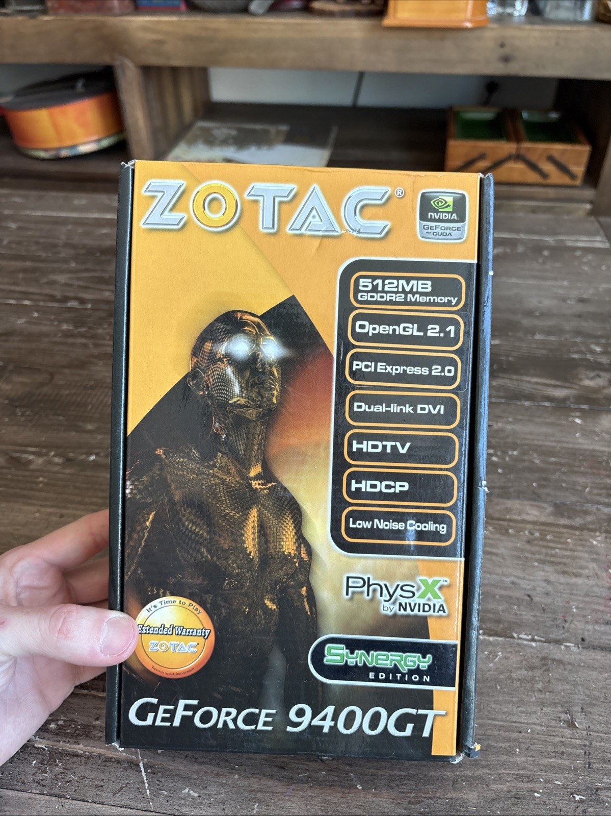 Zotac GeForce 9400gt 512MB RAM New Open Box