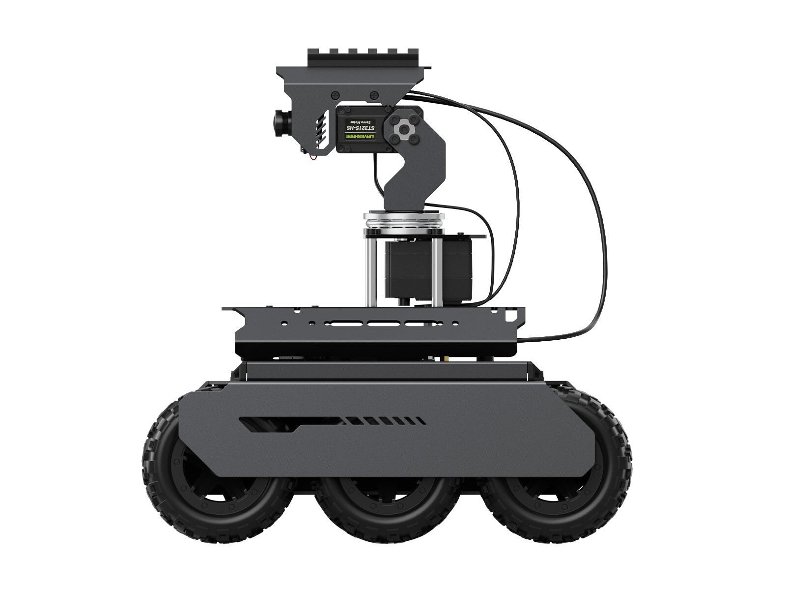 Waveshare UGV Rover Open-source 6 Wheels 4WD AI Robot Dual controllers All-metal