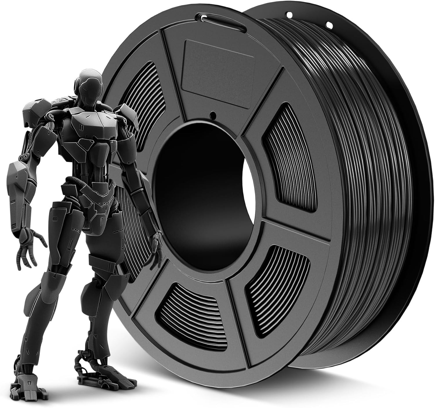 ABS Filament 1.75mm 3D Printer Filament, Highly Resistant Durable, Heat Resis…