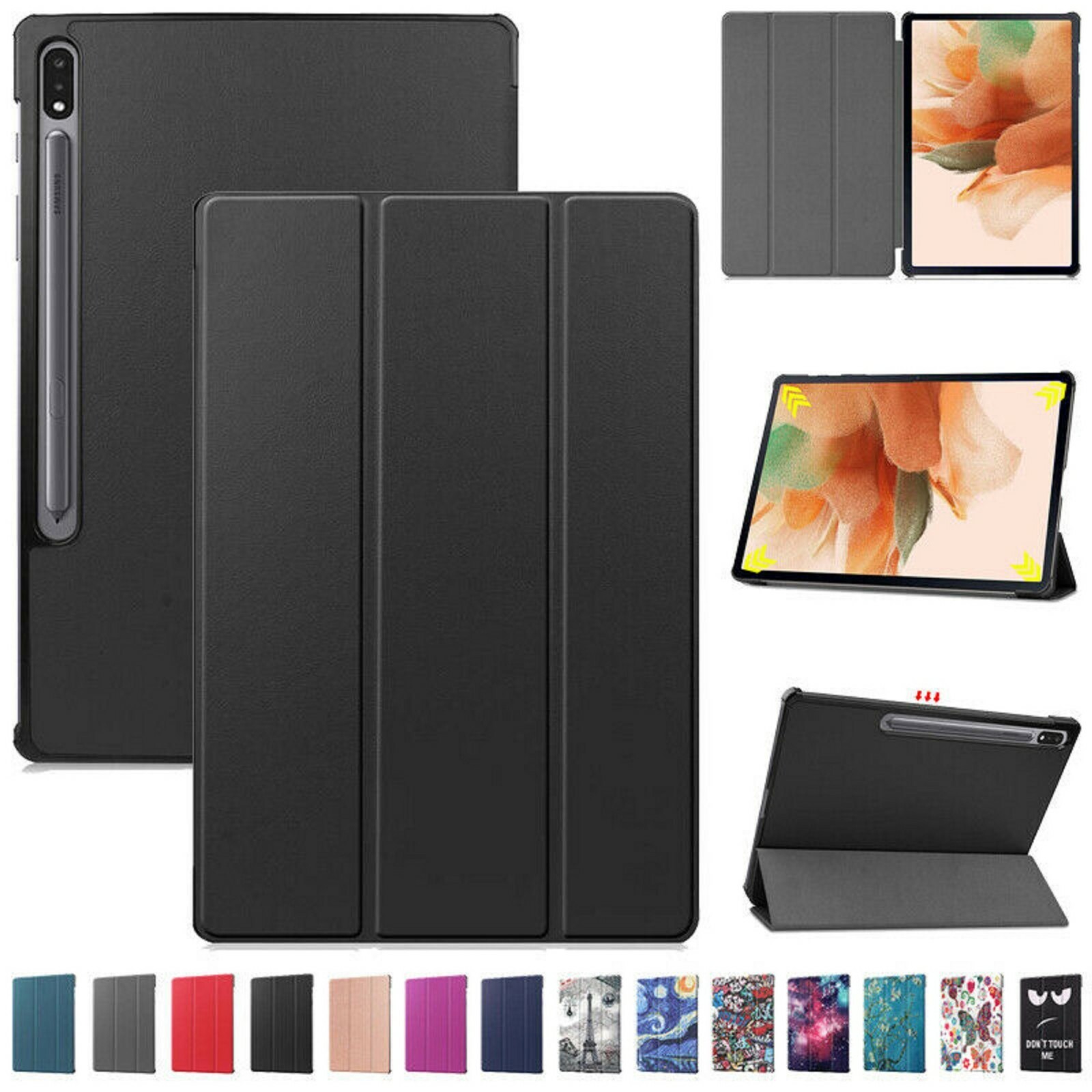 For Samsung Galaxy Tab S9 Ultra/ S8 Ultra Tablet Case 14.6”/ Screen Protector