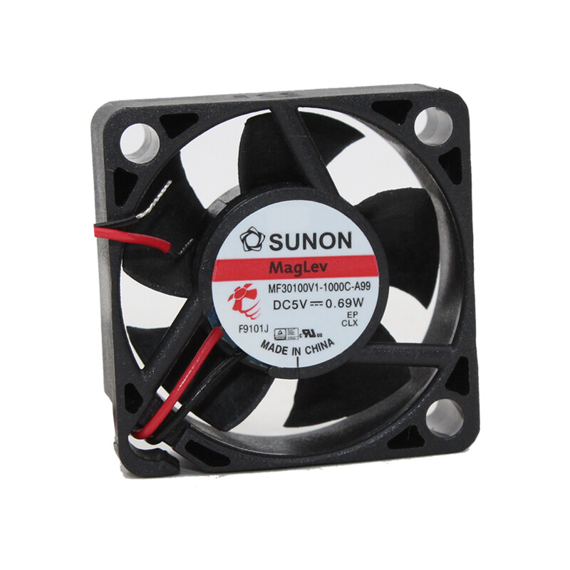 MF30100V1-1000C-A99 23DBA DC Axial Cooling Fan 30x30x10mm DC5V 0.69W Quiet