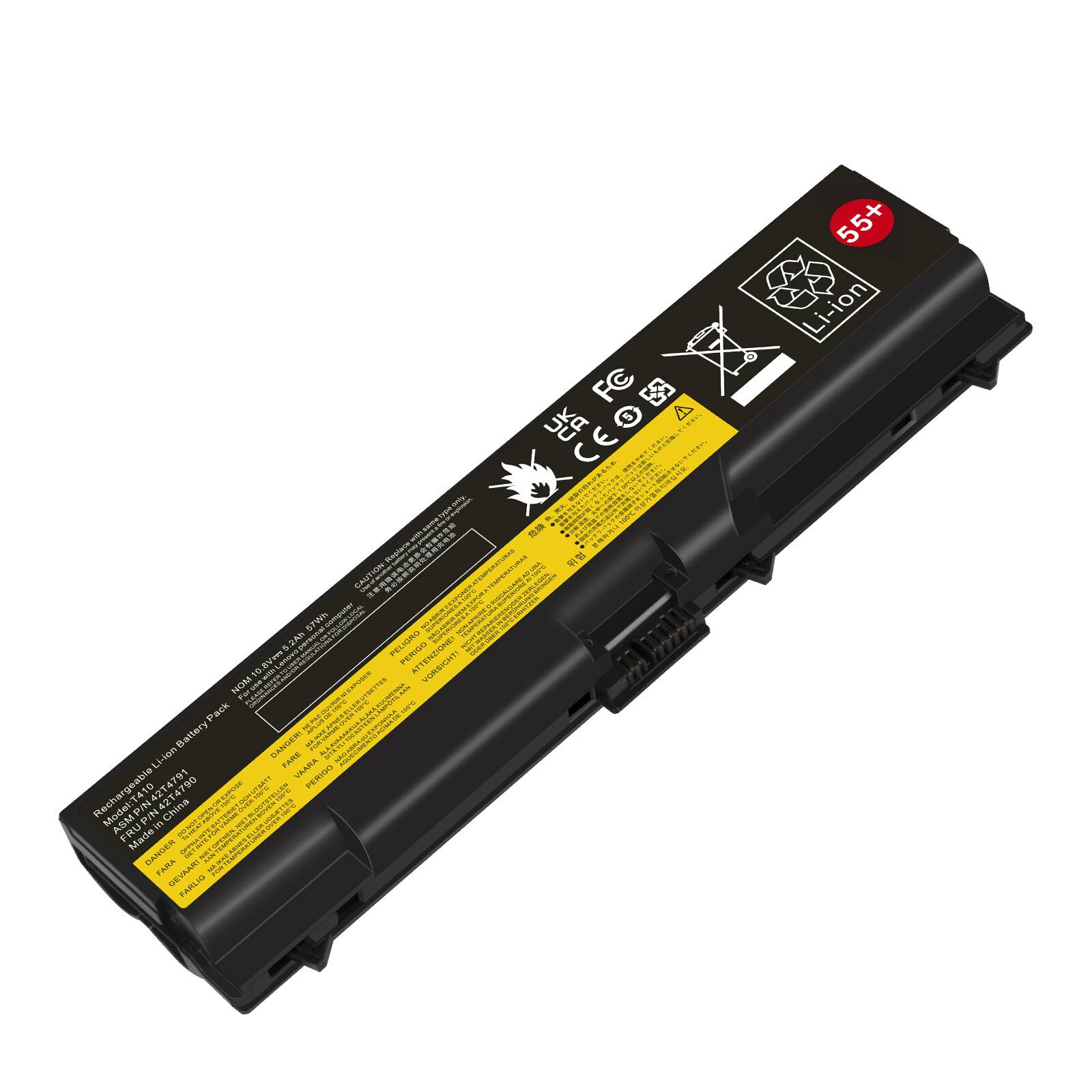Battery for Lenovo Thinkpad T410 T420 T510 T520 W510 W520 SL410 SL510 5200mAh