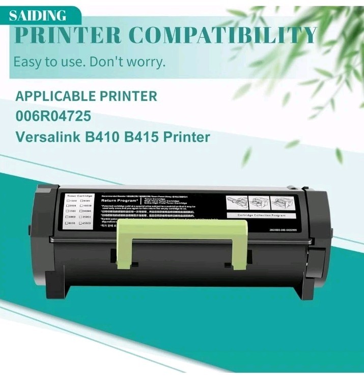 B410 B415 Black 006R04725 Standard Capacity Toner Cartridge Replacement for…