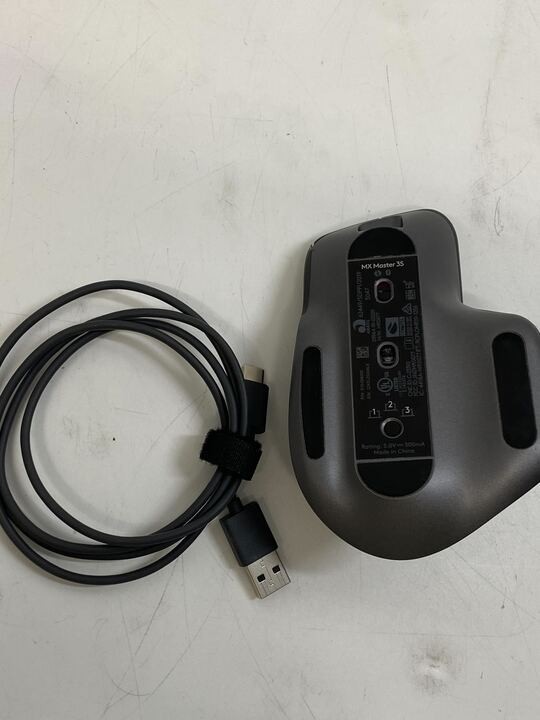 Logitech MX Master 3 Ergonomic Wireless Mouse USB-C Charging Graphite