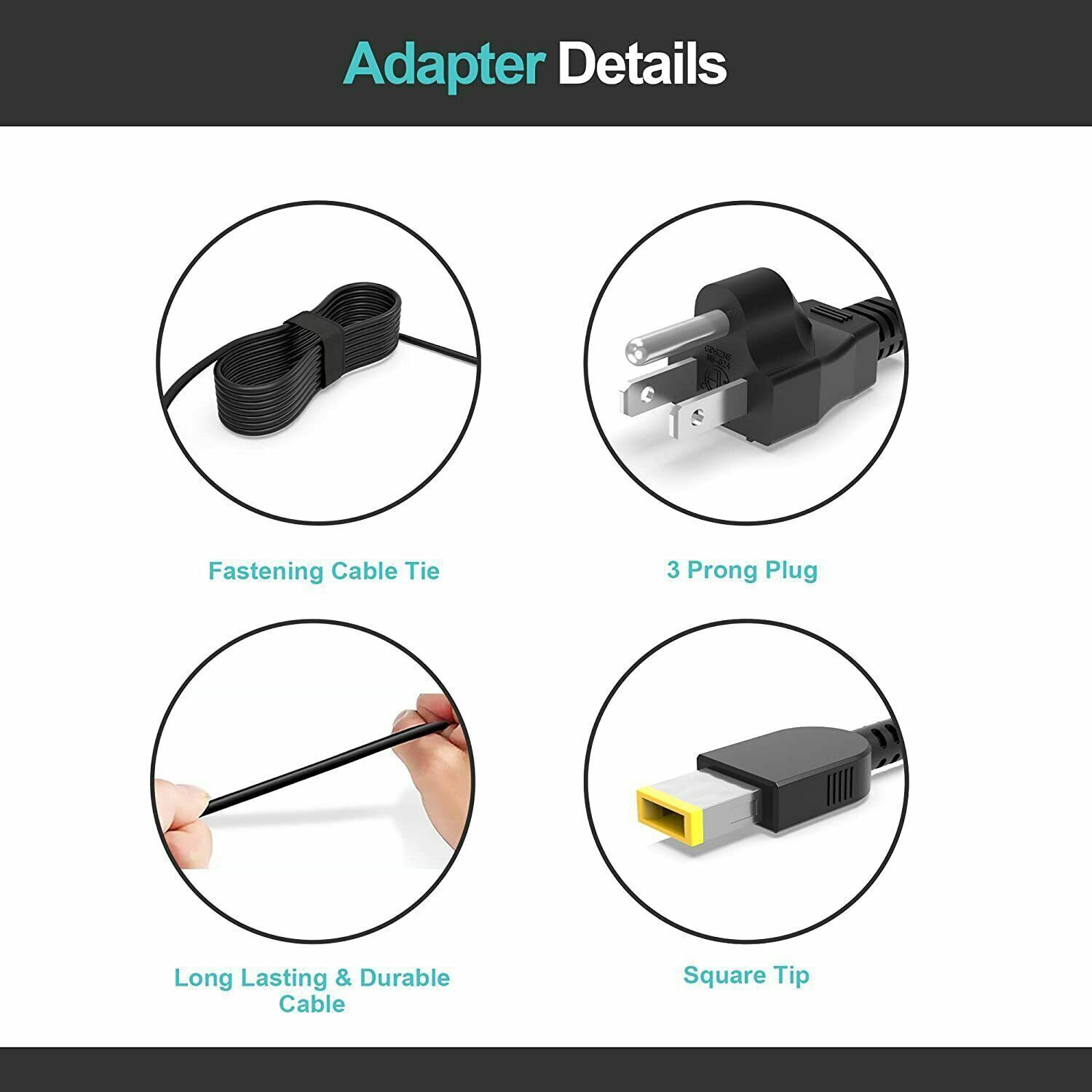230W Power Adapter Charger For Lenovo Legion 5 7 5P C7 S7 Y540 Y545 ADL230NDC3A