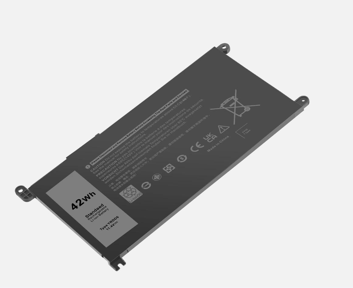 OEM YRDD6Battery For Dell Inspiron 3493 3582 3583 3584 3593 3793 5480 42Wh 11.4V