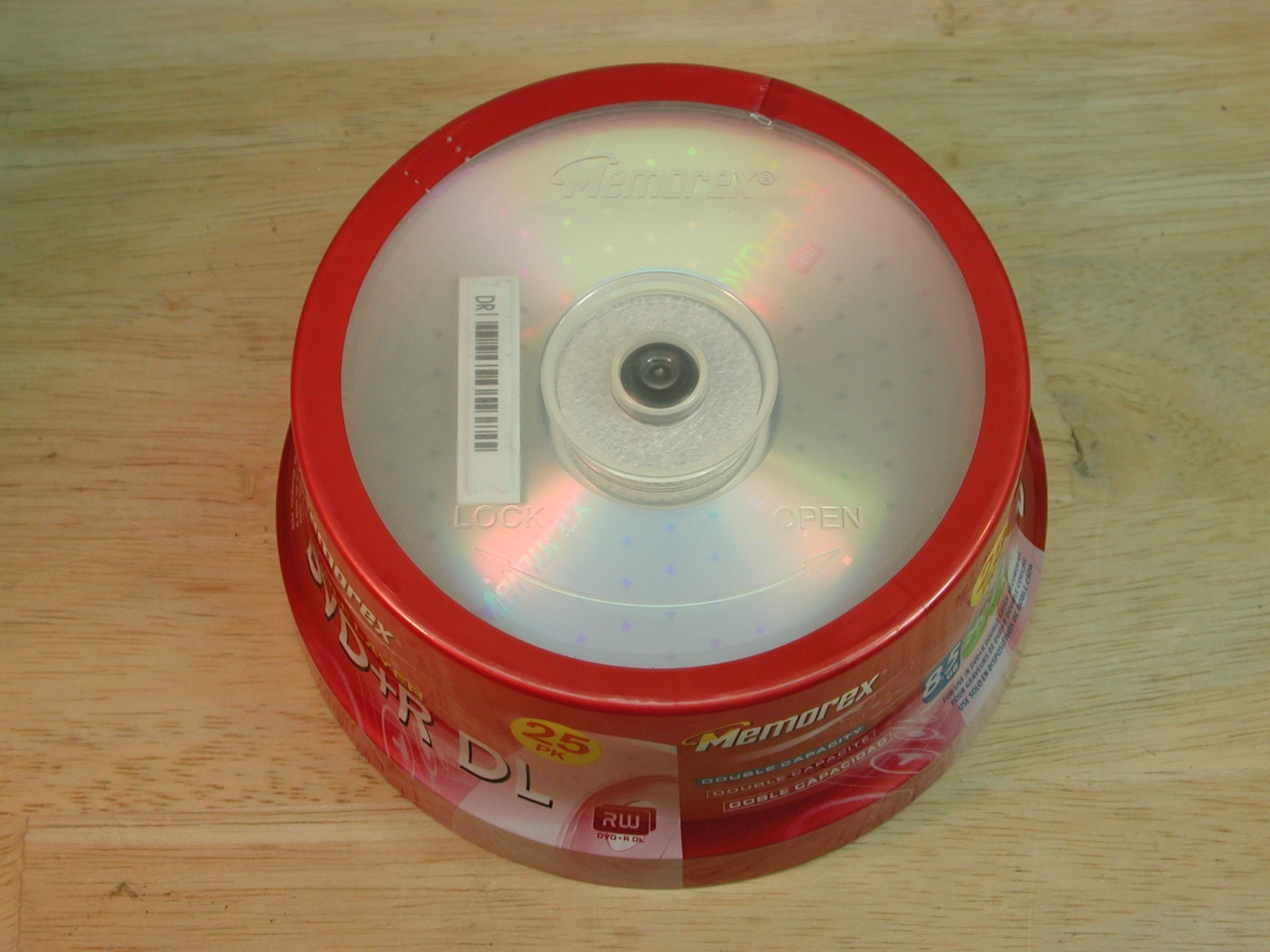 Memorex 25 pack dual double layer – DVD+R DL – recordable 8.5GB DVD discs, NEW