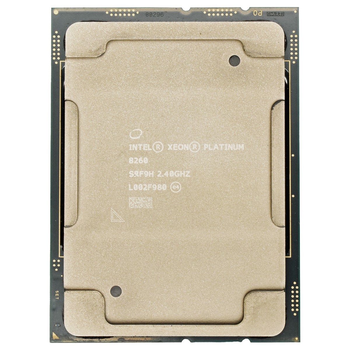 Intel Xeon CPU Platinum Processor 8260 24-Core 35.75MB 2.4GHz FCLGA3647 SRF9H
