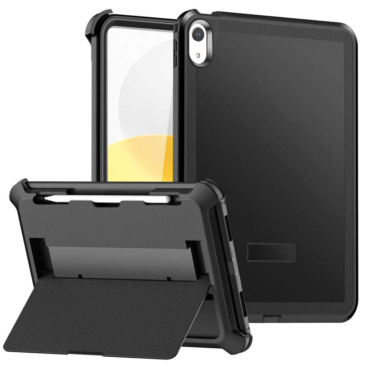 For iPad 11th A16 2025 11 inch 2025 Case Heavy Duty Clip Stand Shockproof Cover
