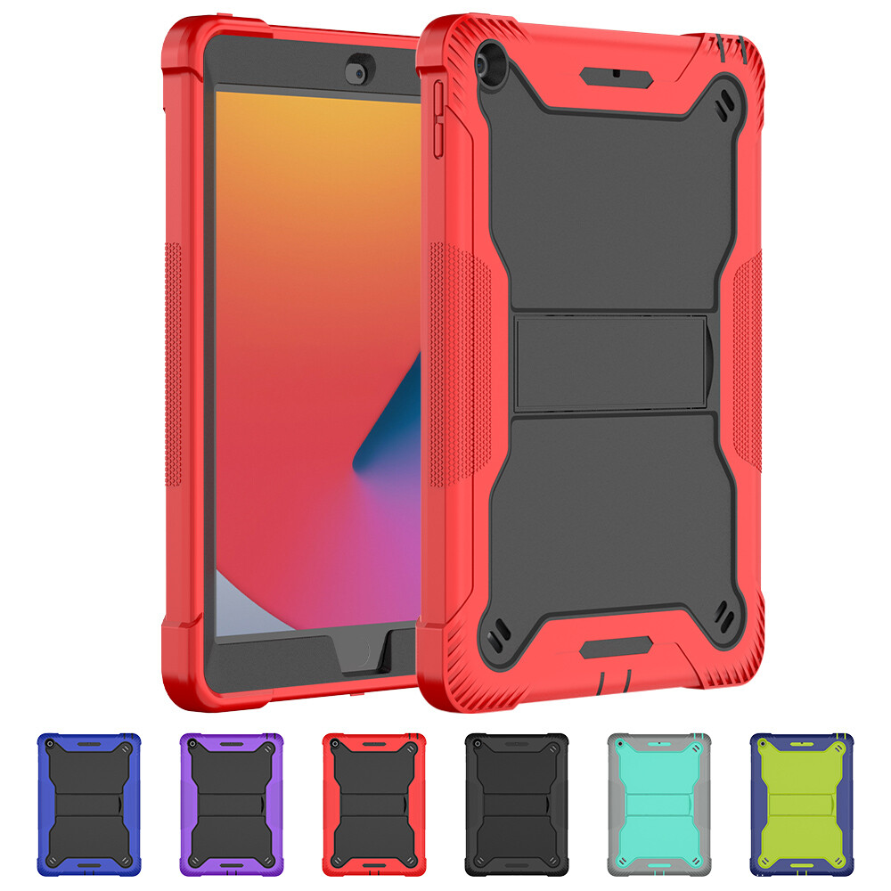 For iPad 10.2″ 5th/6th/7th/8th/pro 11″ 9.7″Kickstand Case Shockproof Back Cover