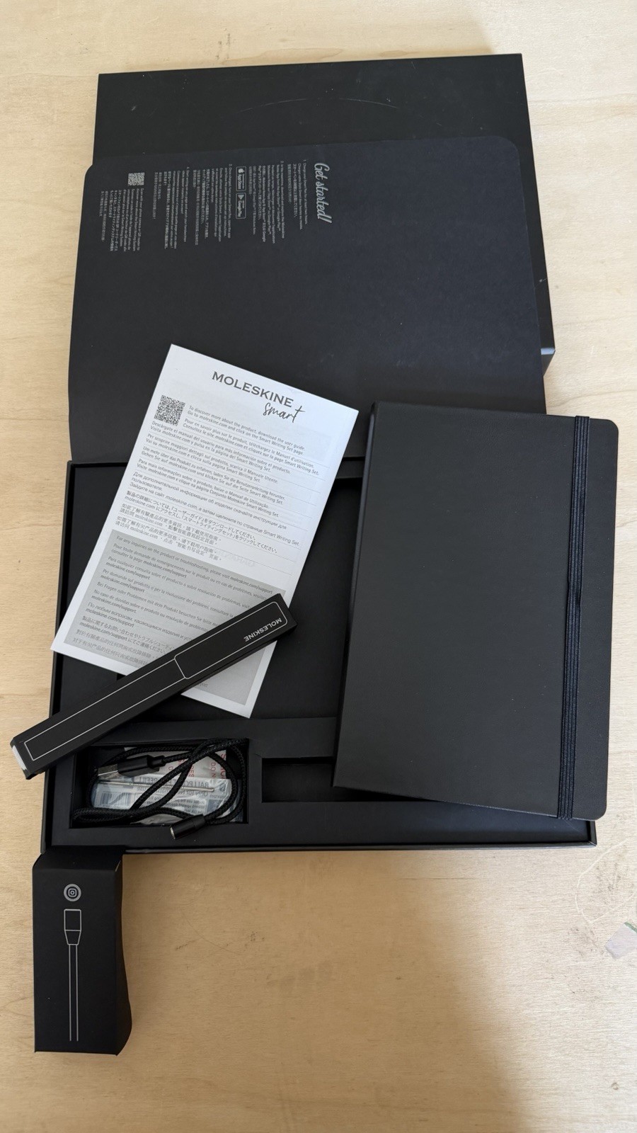 Moleskine Smart Writing Set – Pen+ & Smart Notebook | New (Open Box)