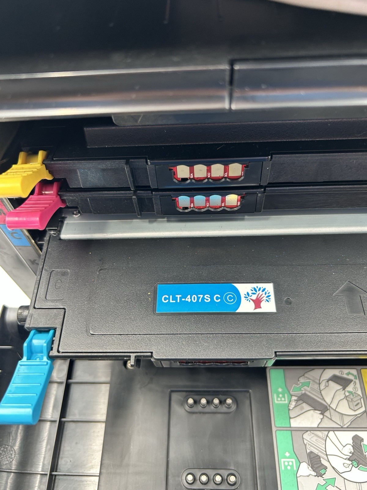 Samsung CLX-3185FW Color Xpression All-In-One Color Laser Printer No ink