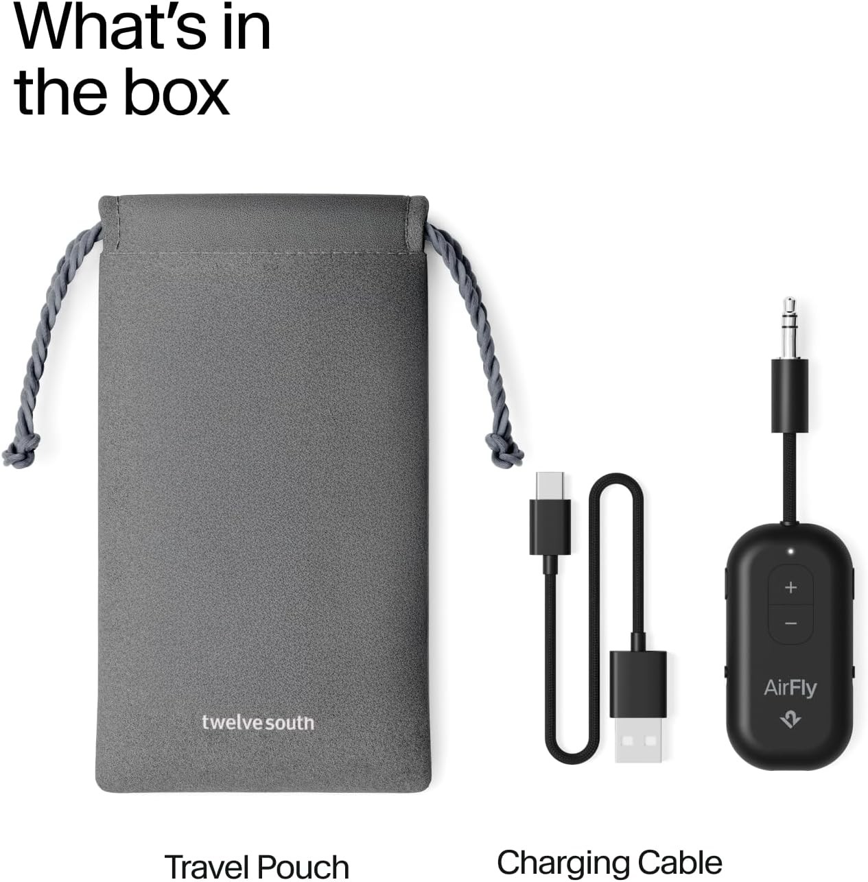 AirFly Pro 2 – Bluetooth Adapter for Airplane, Pair 2 AirPods or Wireless Head
