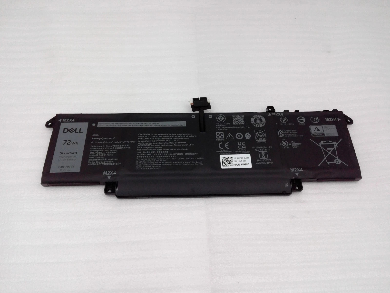 Geniune P83V9 72Wh Battery For Dell Precision 5470 5480 5490 P154G 0YXP8T CDTT2