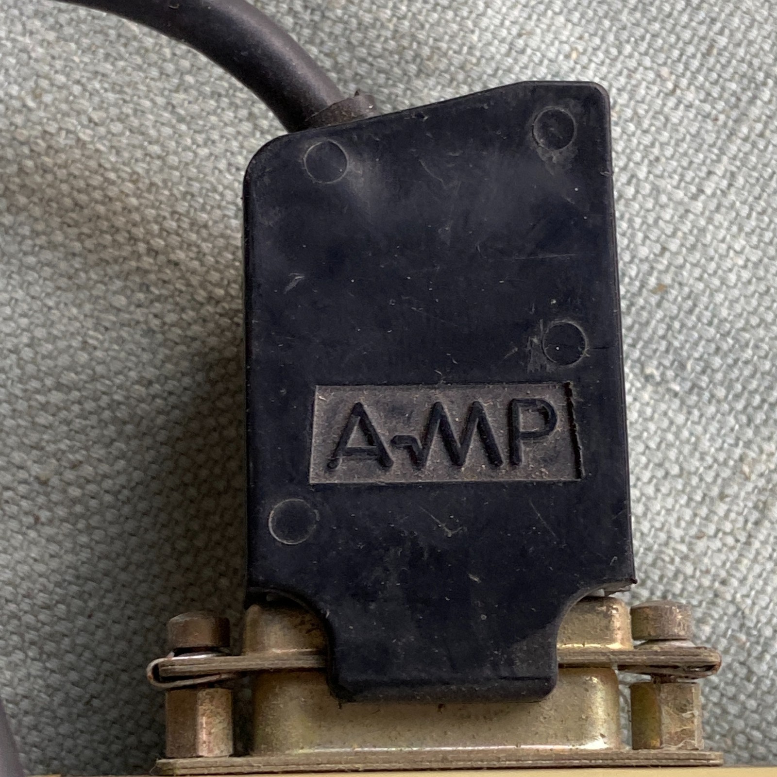 Vintage Computer Mouse Control ? Push Button Joystick Red Button TG AMP IBM ? PC