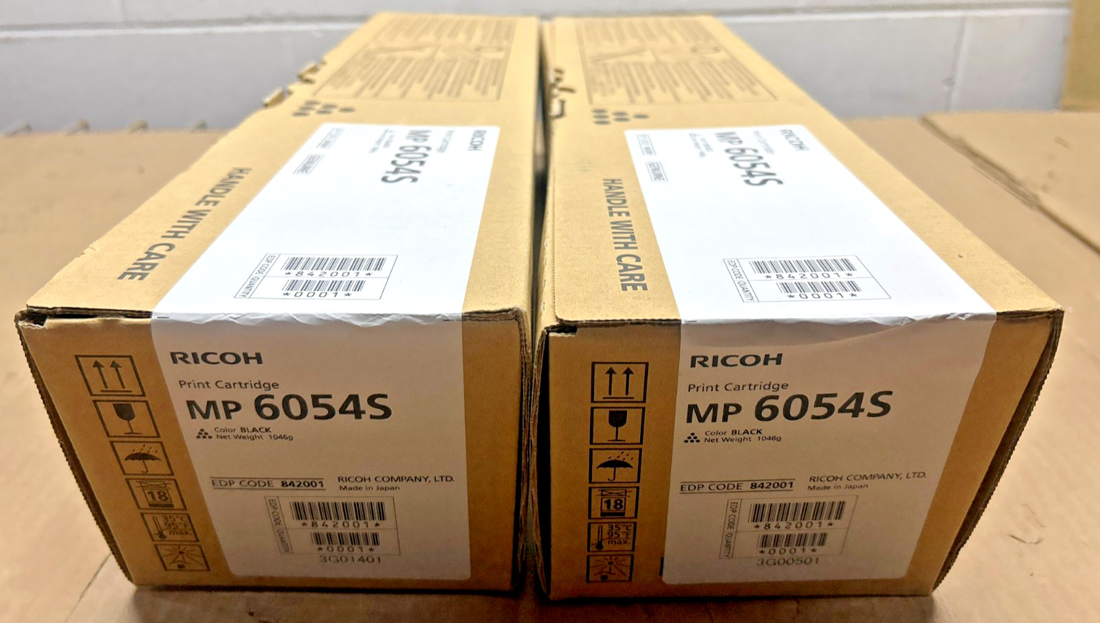 Set of 2 Genuine Ricoh 842001 (842126) Black Toners for IM 4000 / MP 4054SP