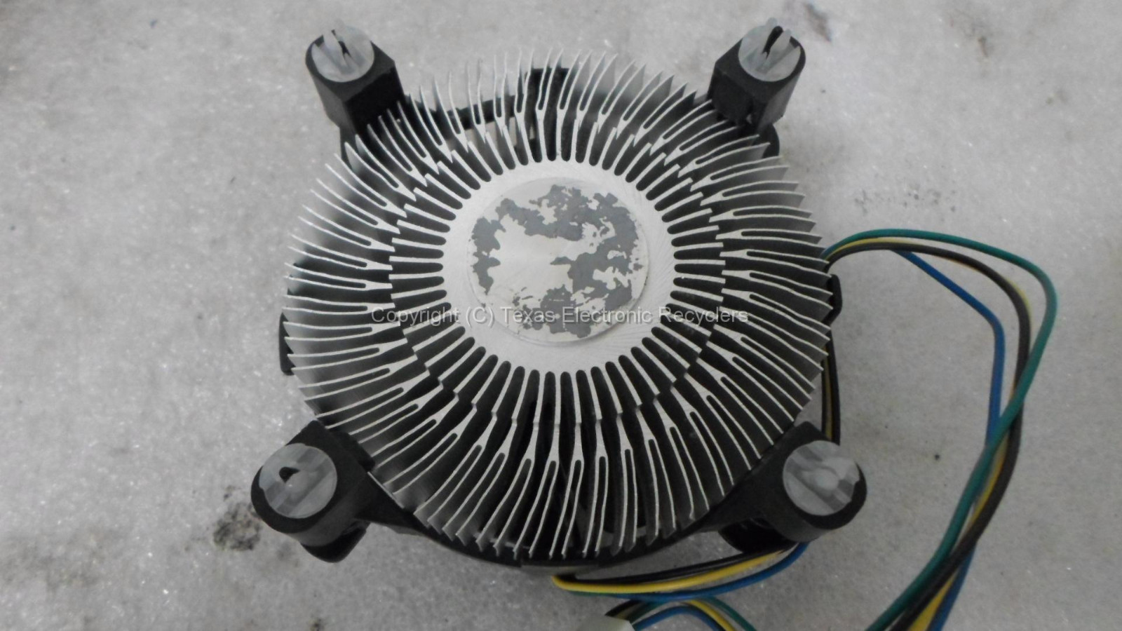 LOT OF 5 – Intel E33681-001 DC12V 0.20A Socket 775 CPU Heatsink & Cooling Fan