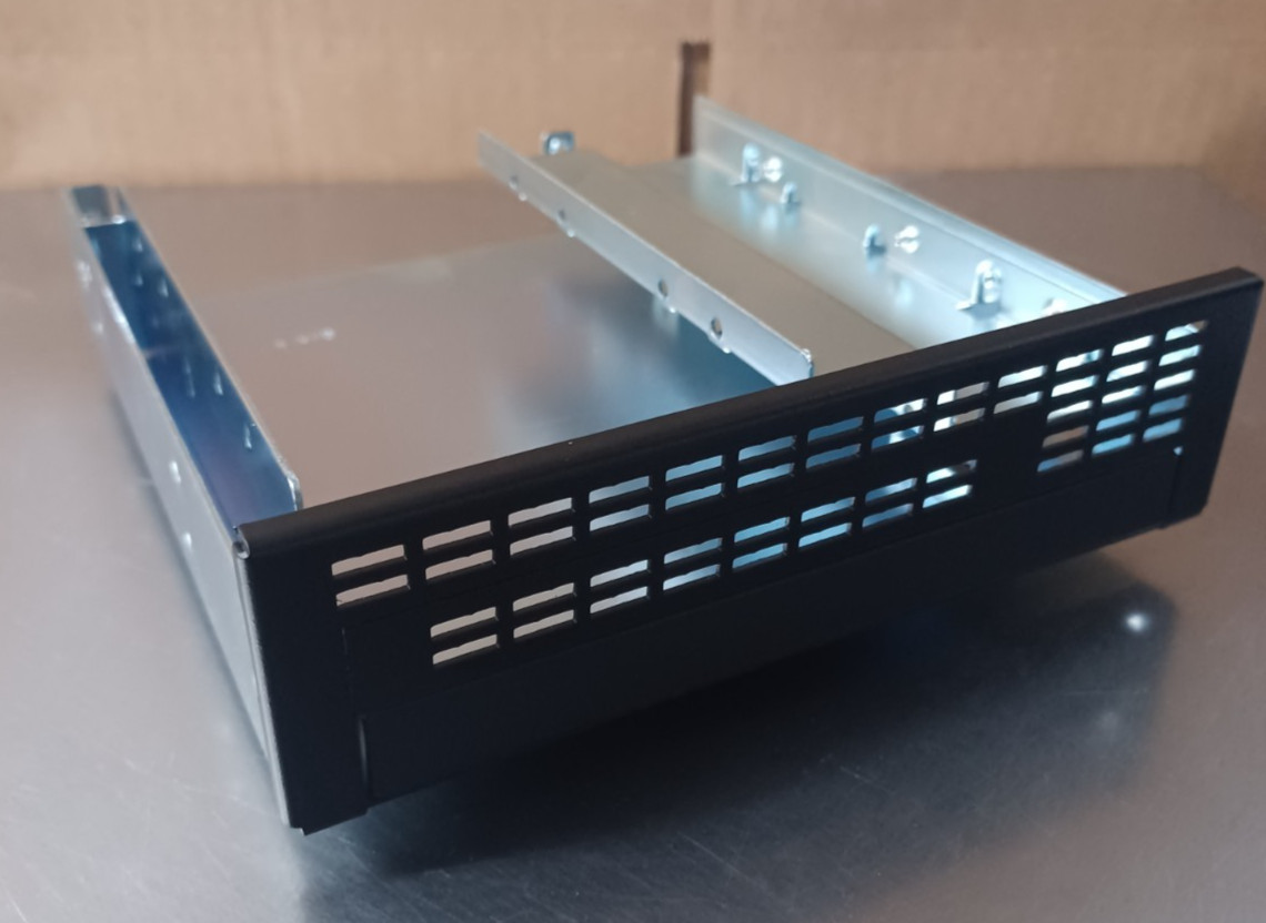 5.25″ Adapter to Slim FDD Open Bay + 2.5″ HDD Bay + Slim Optical Disc Drive