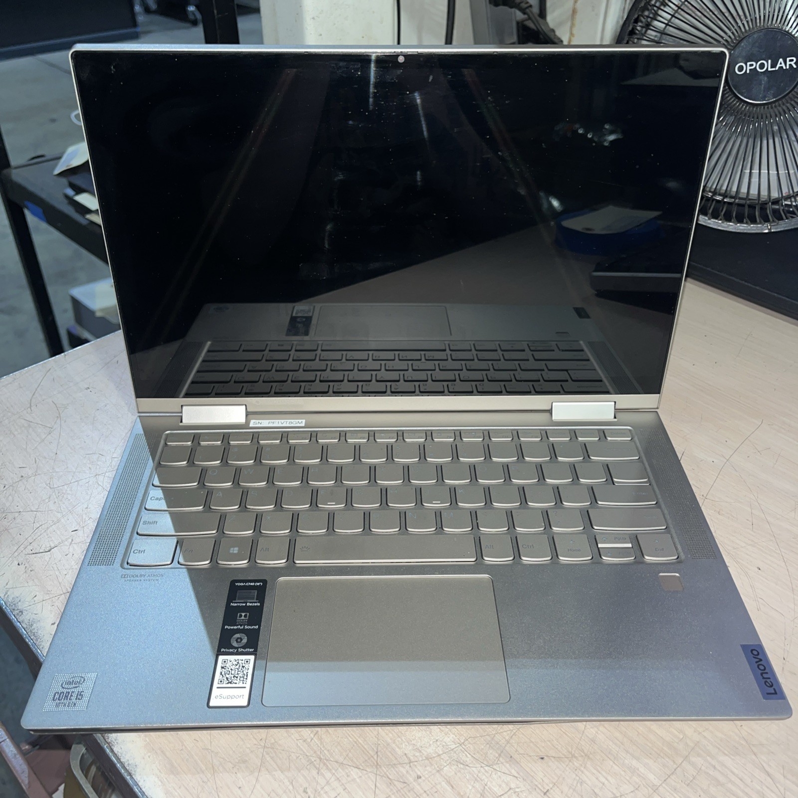 LENOVO YOGA C740 INTEL CORE I5-10210U 1.60GHZ 8GB RAM NO HD