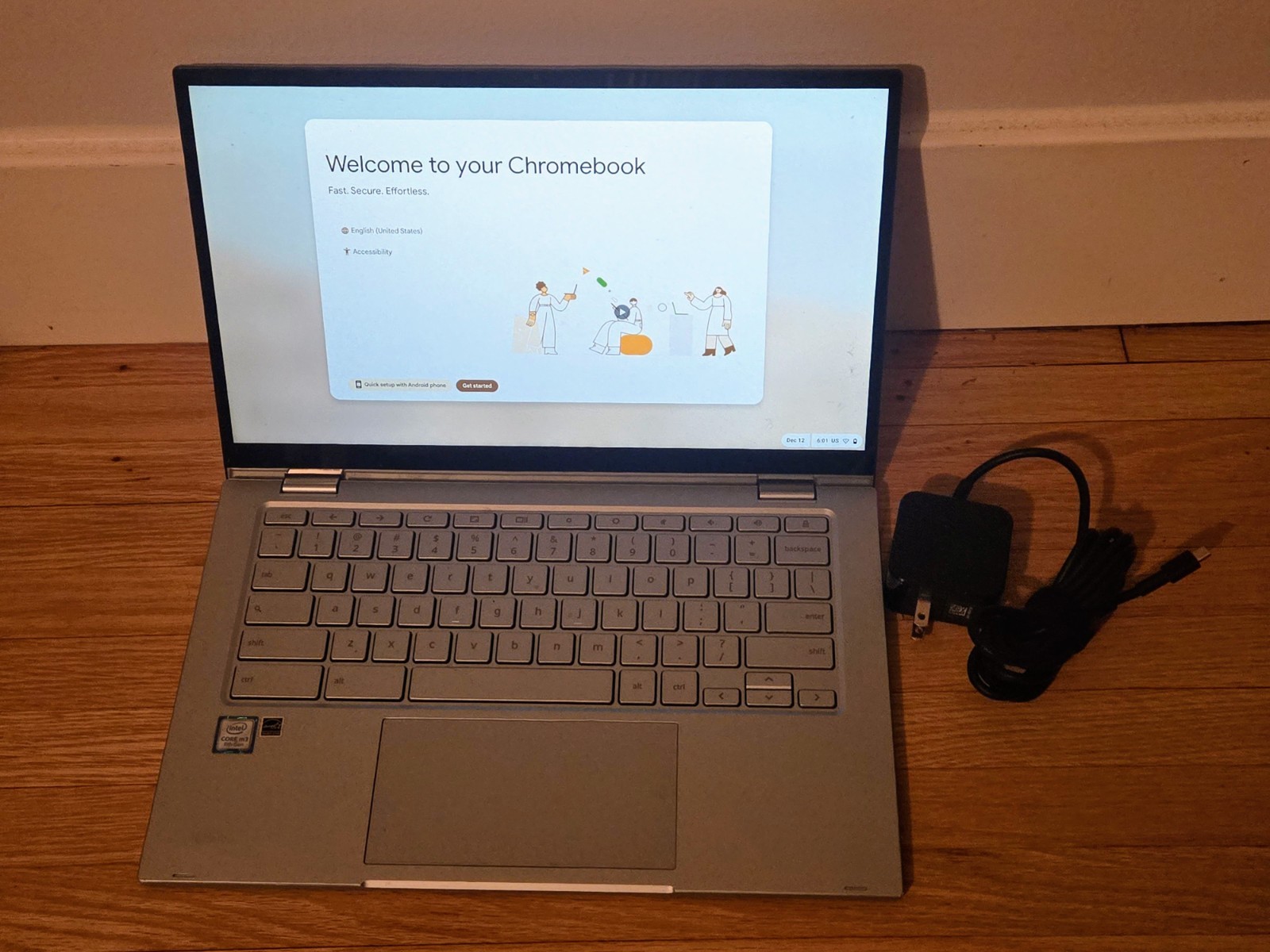ASUS – 14″ Touch Chromebook – Core M3-8100Y – 8GB Memory & 64GB – READ ISSUES