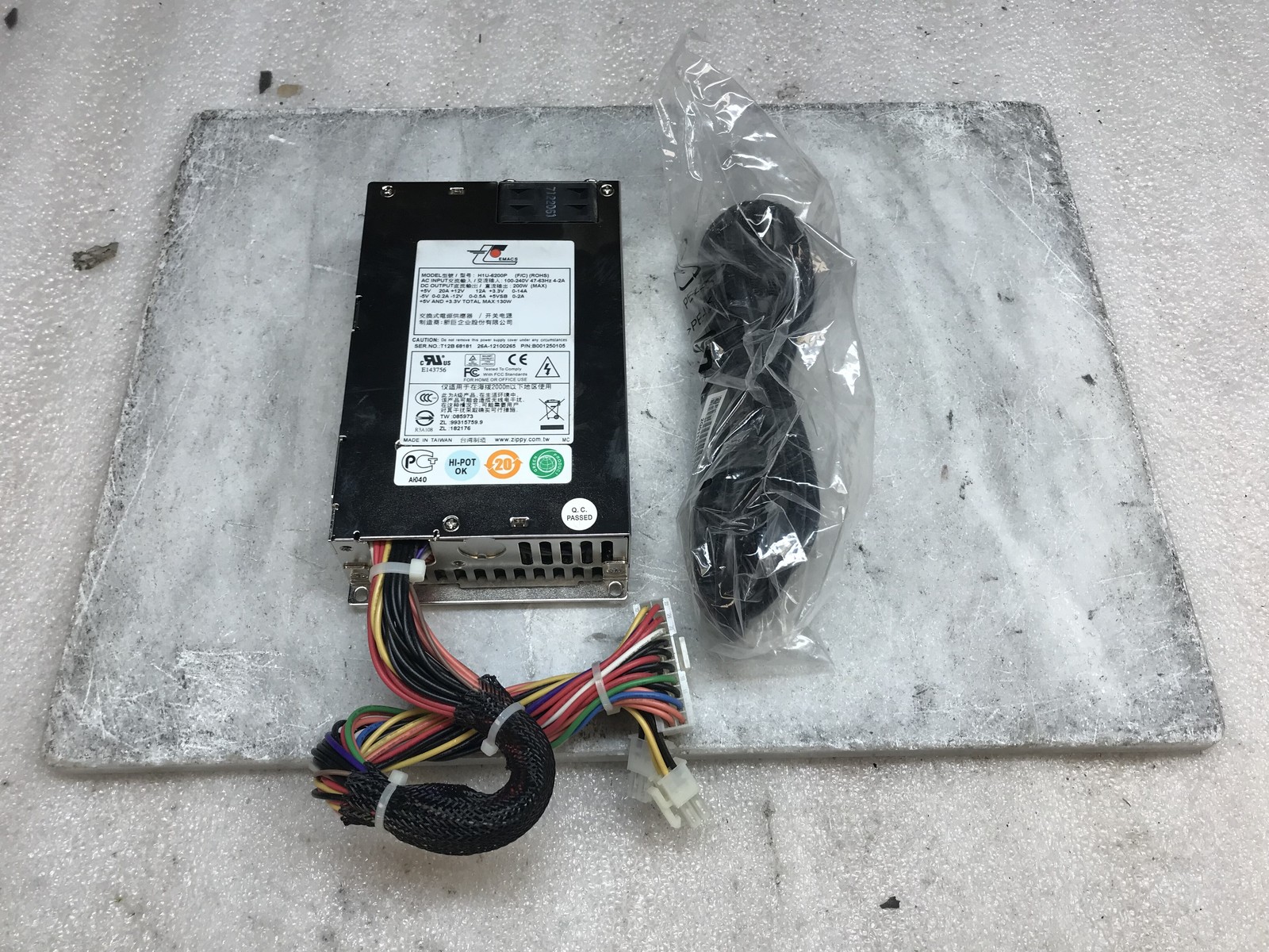 Emacs 1U 200W Power Supply H1U – 6200P for SonicWALL NSA 2600