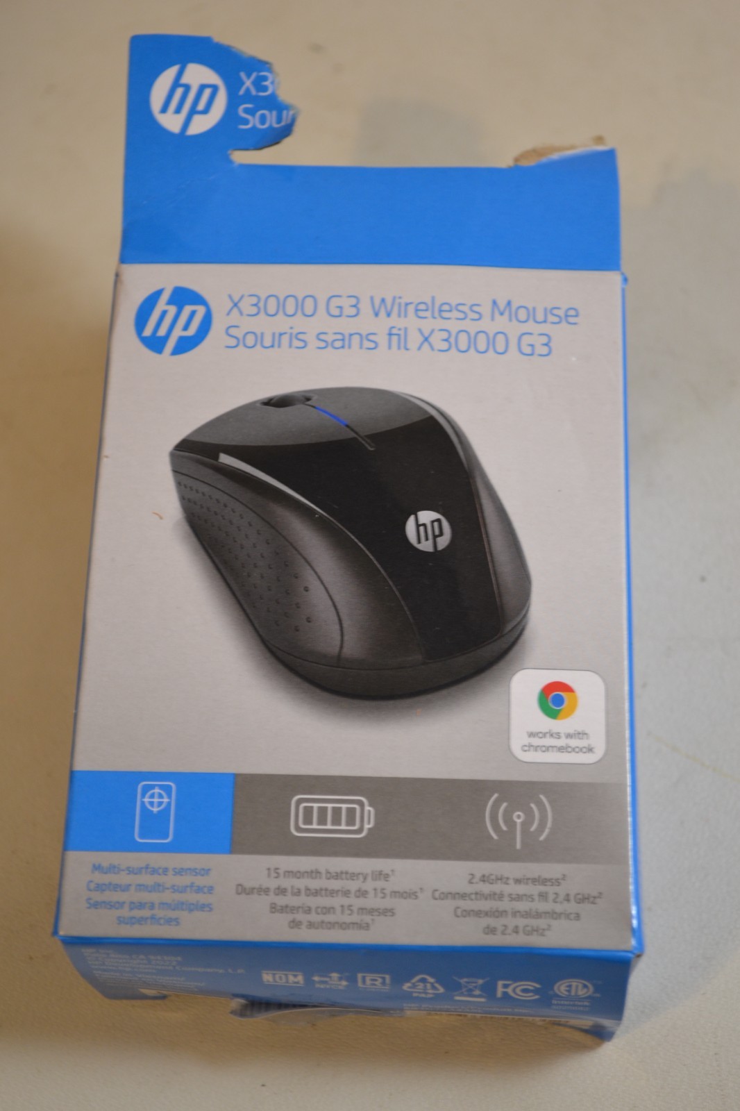 GENUINE HP X3000 G3 Wireless Mouse