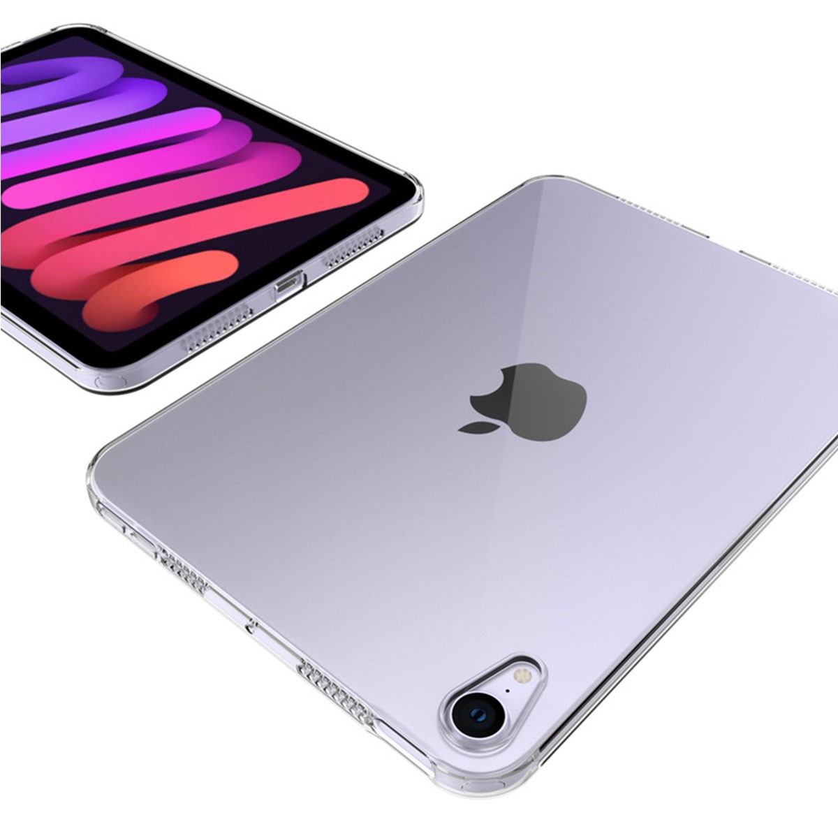 Clear Case for iPad Mini 7 A17 Pro 2024/iPad Mini 6 8.3-inch Shockproof Cover