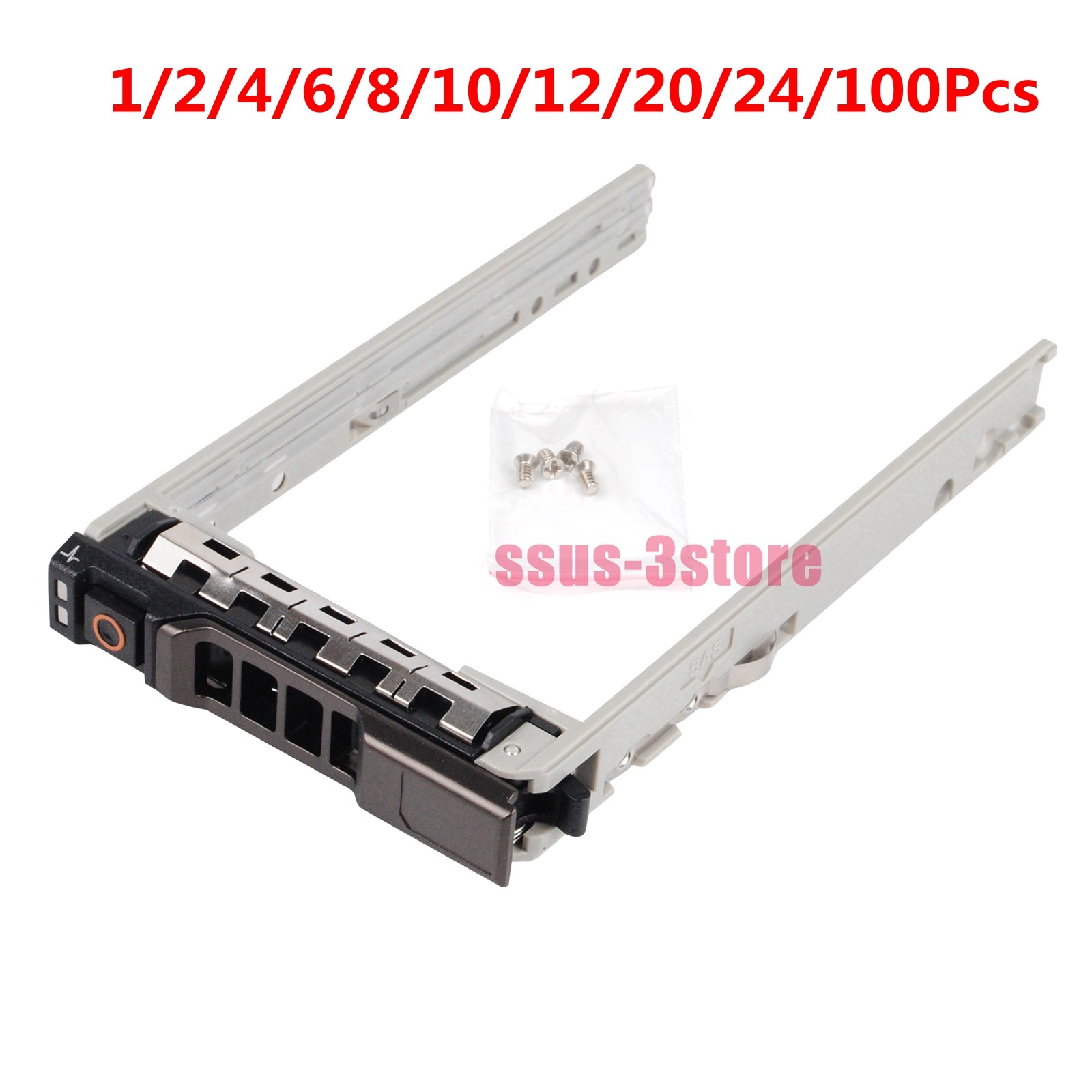 Lot 2.5″ Hotswap HDD Caddy Tray for Dell PowerEdge T330 T430 T530 T630 R630 R730