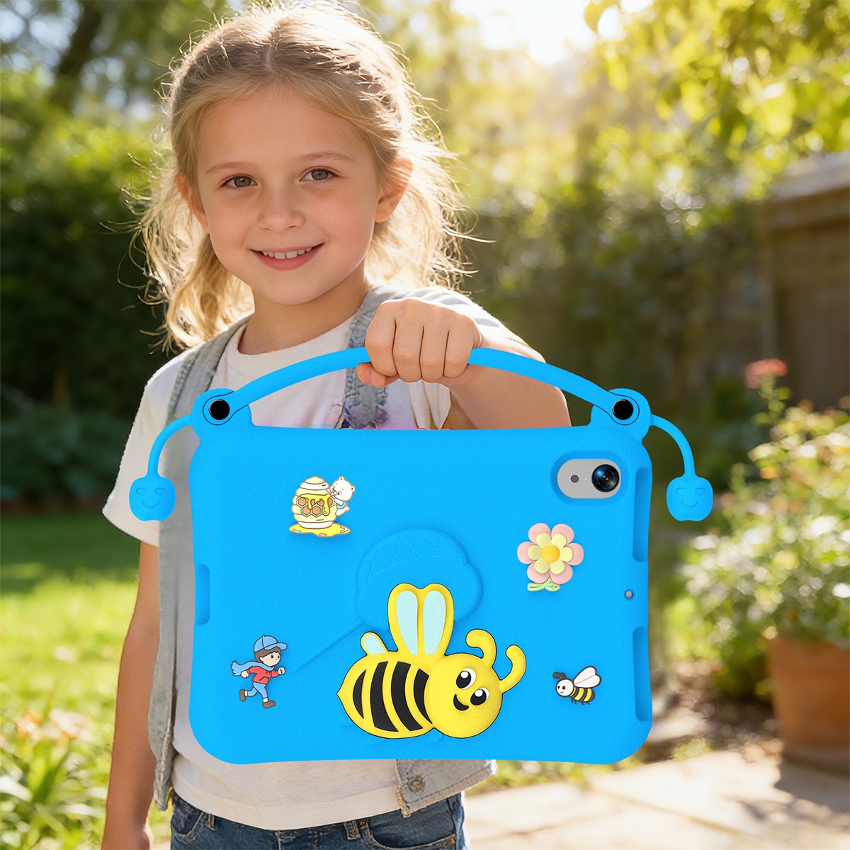 Kids Handle Lovely Case for Apple iPad Mini 6 / Mini (A17 Pro) 8.3 inch 2024