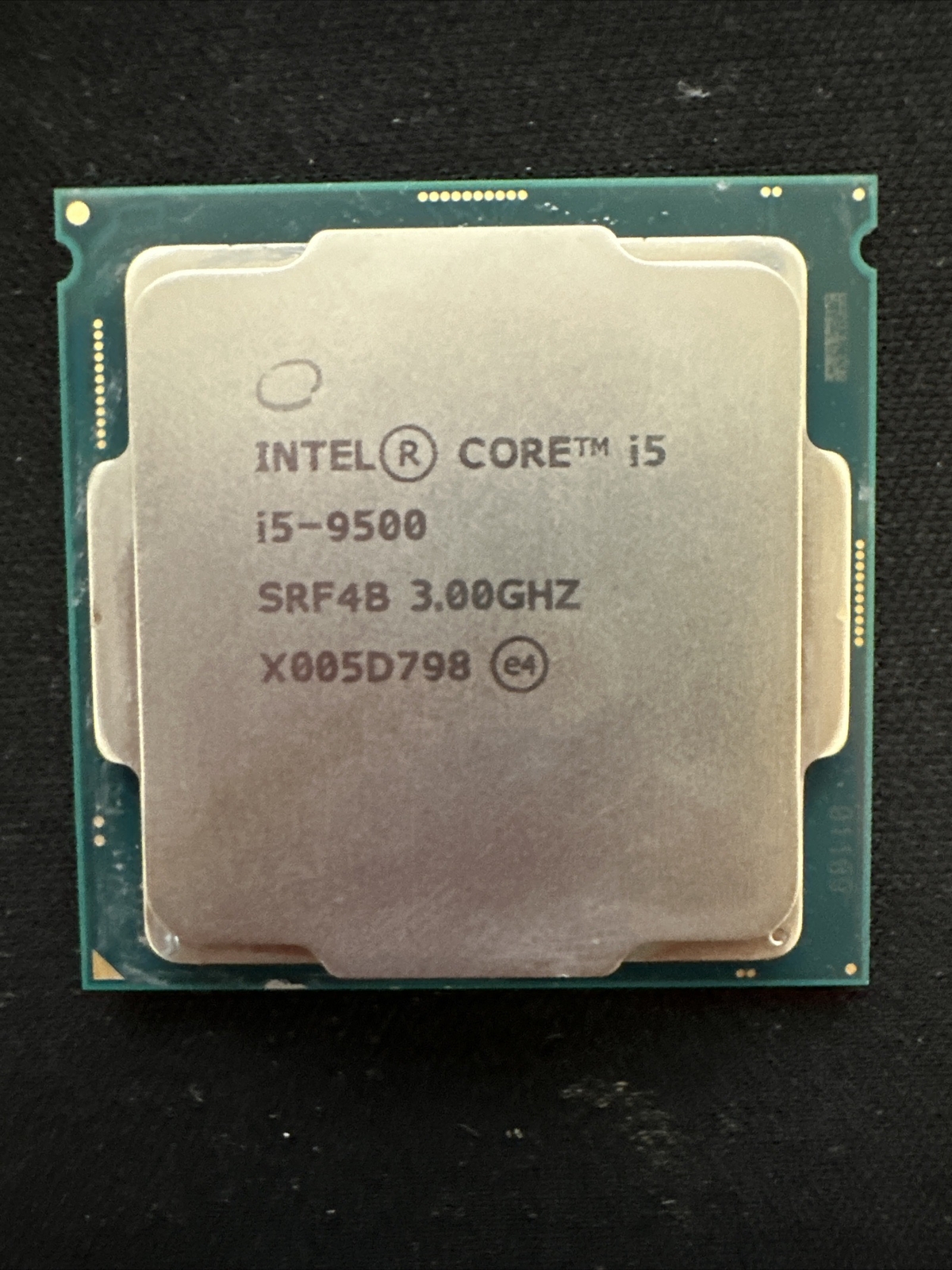 Intel Core i5-9500 3.0GHz SRF4B Coffee Lake 6-Core Max Turbo 4.40 GHz CPU