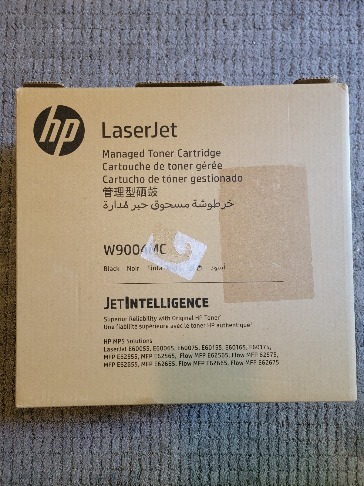 HP LaserJet Managed Toner Cartridge W9004MC Black – Open Box