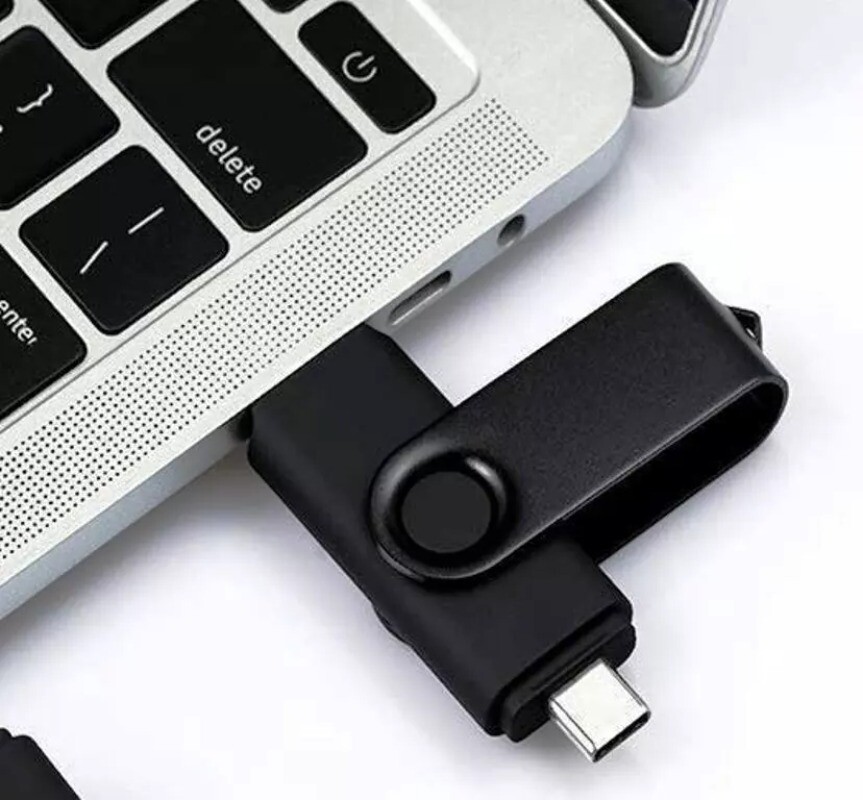 TYPE-C OTG 2 in 1 USB Memory Photo Stick Flash Pen Drive Phone Laptop PC Mac