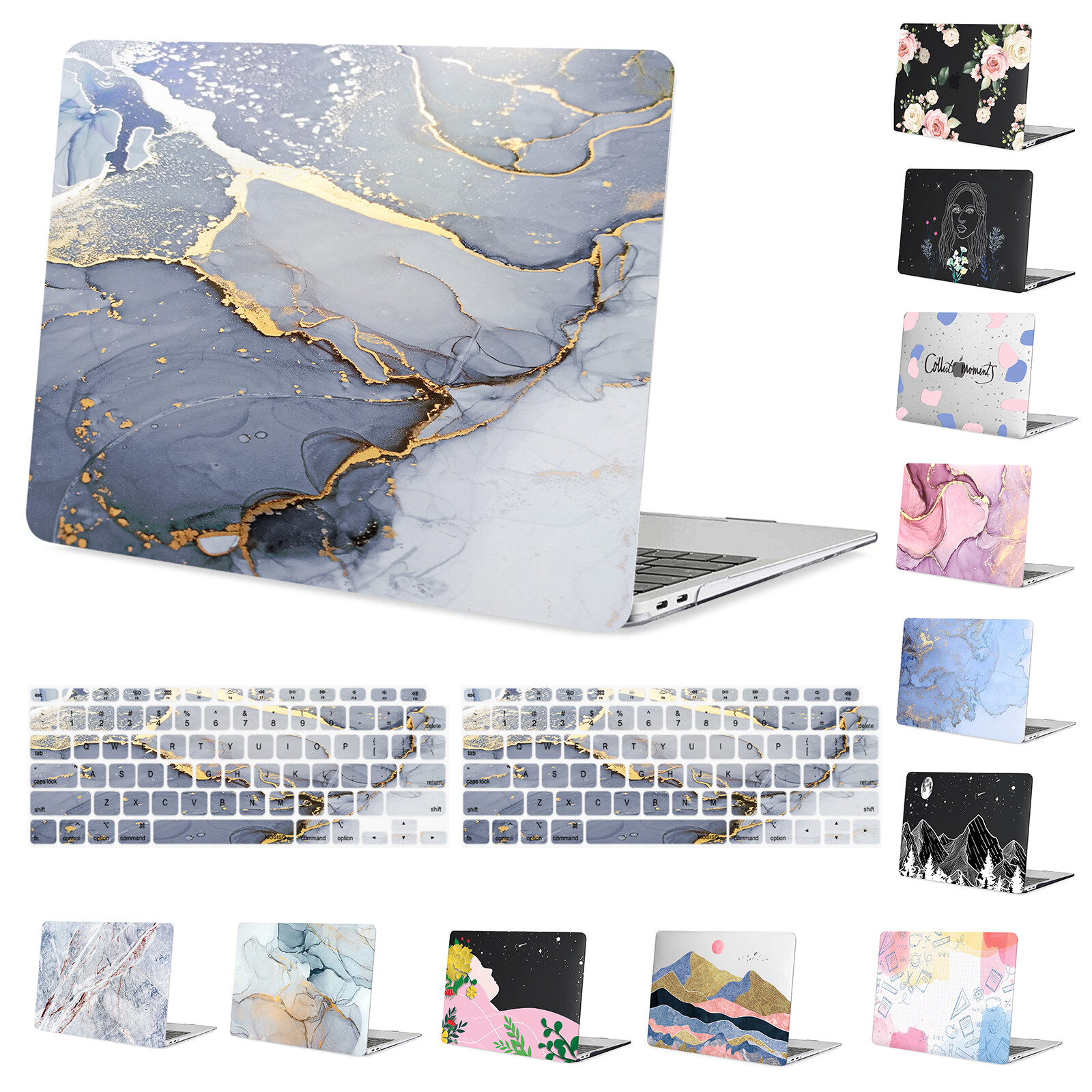 Hard Cover Case for 2020 MacBook Air 13 inch M1 A2337 A2179 A1932 Plastic Shell
