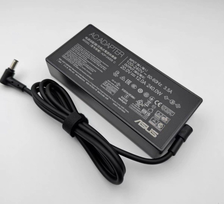 ASUS ROG 240W Laptop Charger 6*3.7mm Round Tip AC Adapter 20V 12A ADP-240EB C