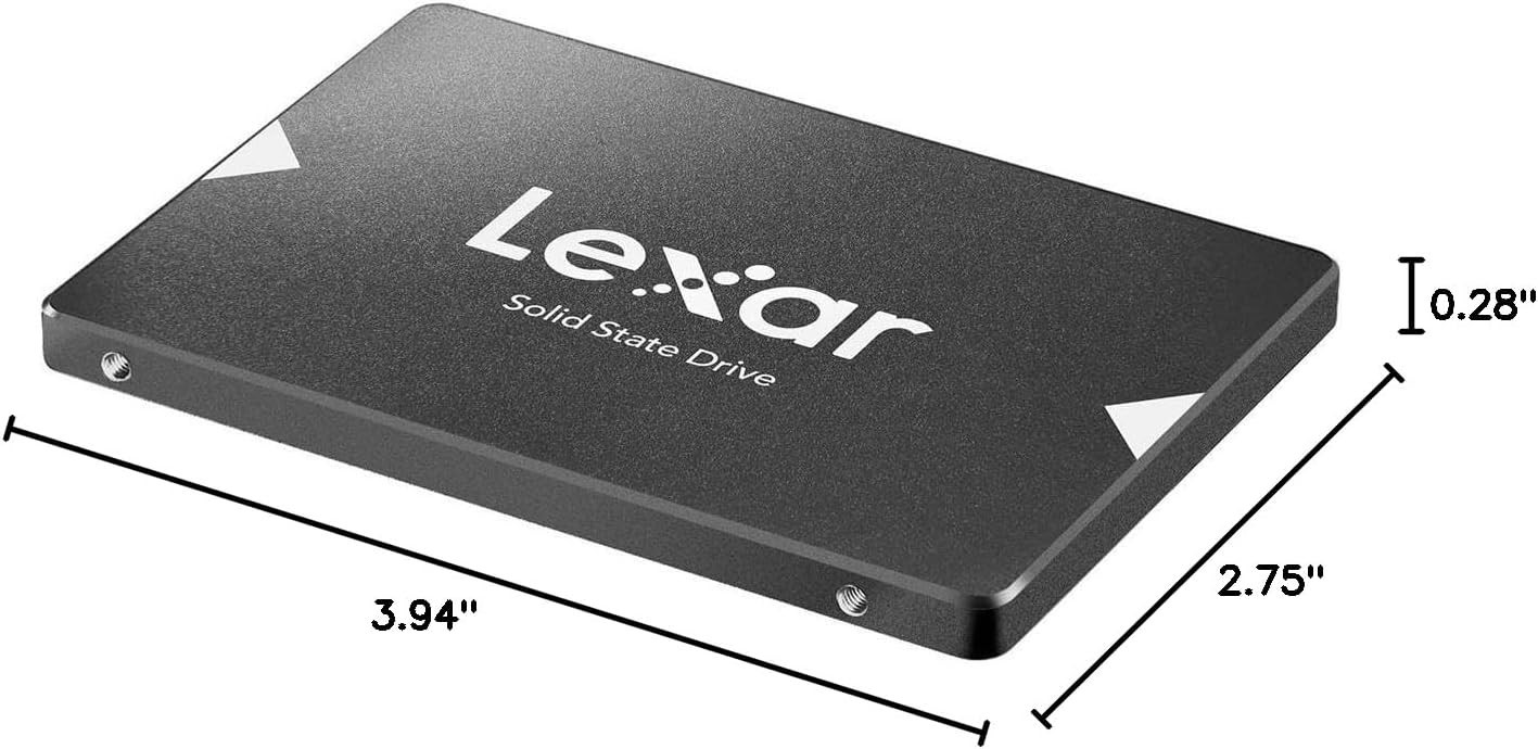 NS100 128GB SSD – Internal 2.5 Inch SATA III Drive with Up to 550MB/s Read Speed