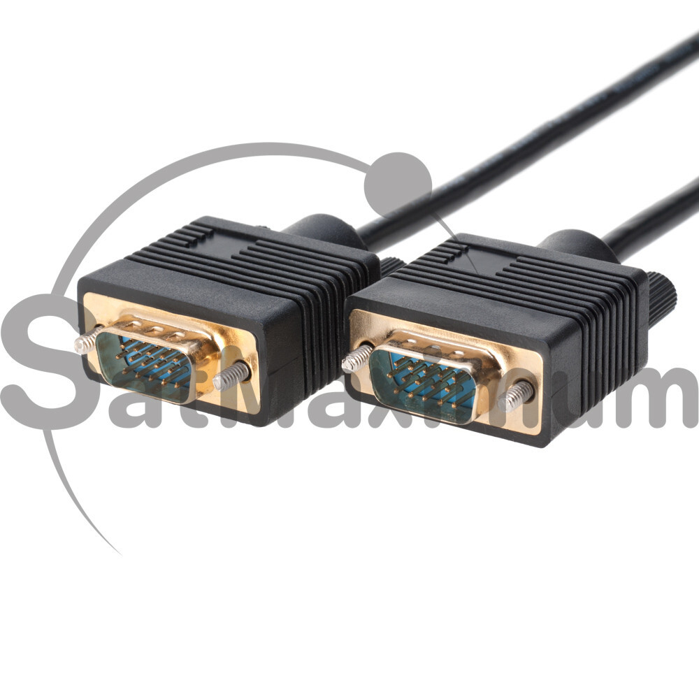 VGA/SVGA 10FT Cable Male to Male HD Monitor HDTV Video Wire 15 PIN Cord